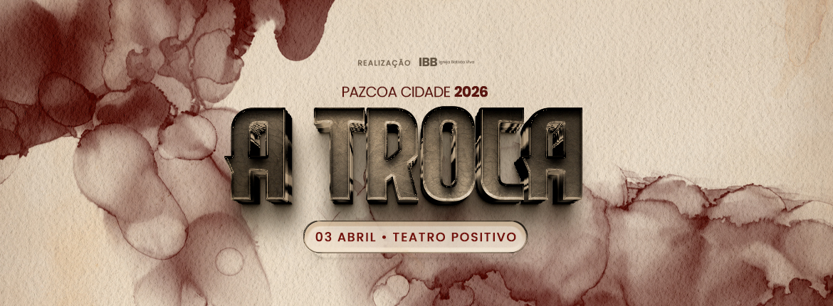 Arte oficial do musical A Troca
